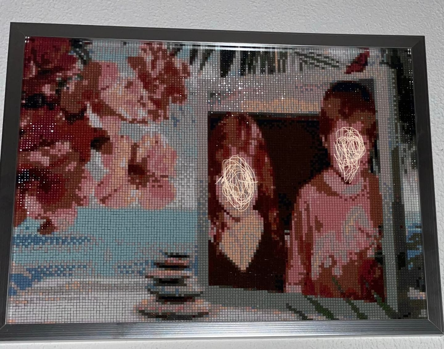 Customer photo review of Eigen Foto Diamond Painting