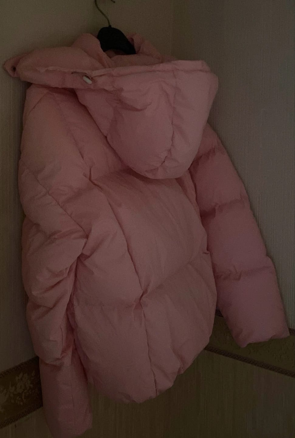 Customer photo review of Vienna Hooded Puffer Jacket