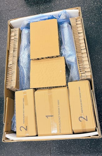 Customer photo review of Rack Mounted Lateral Raise and Chest Fly