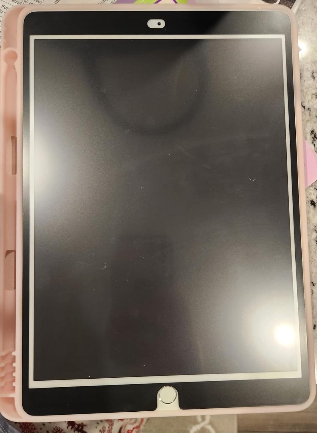 Customer photo review of Removable Computer Monitor Privacy Screen Filter - for 16:9 Aspect Ratio