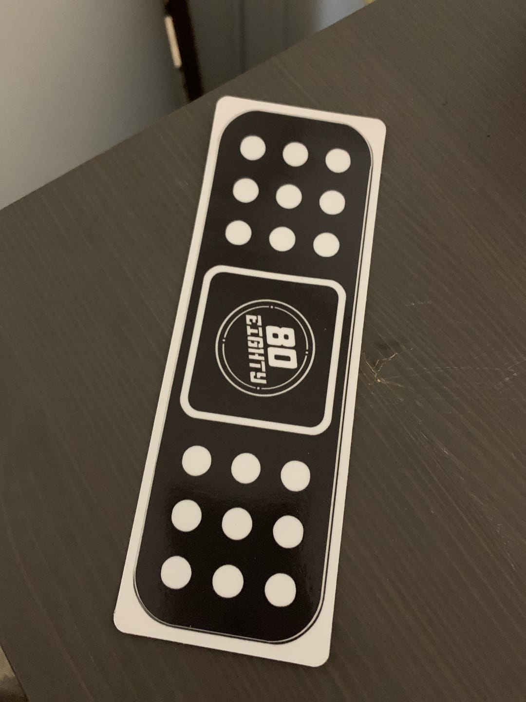 Customer photo review of 80Eighty® Bandaid Vinyl Sticker