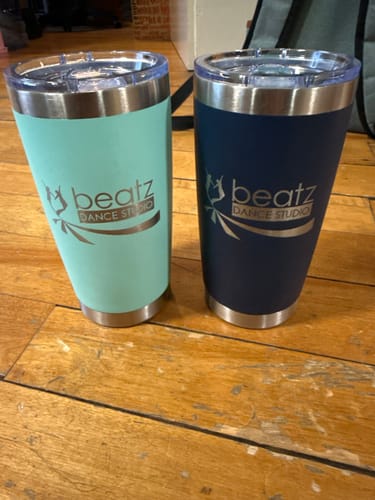 Customer photo review of (6 Pieces) Laser Engraved Tumbler | 20 oz