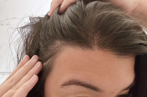 Customer photo review of Kerarose Rosemary Shampoo