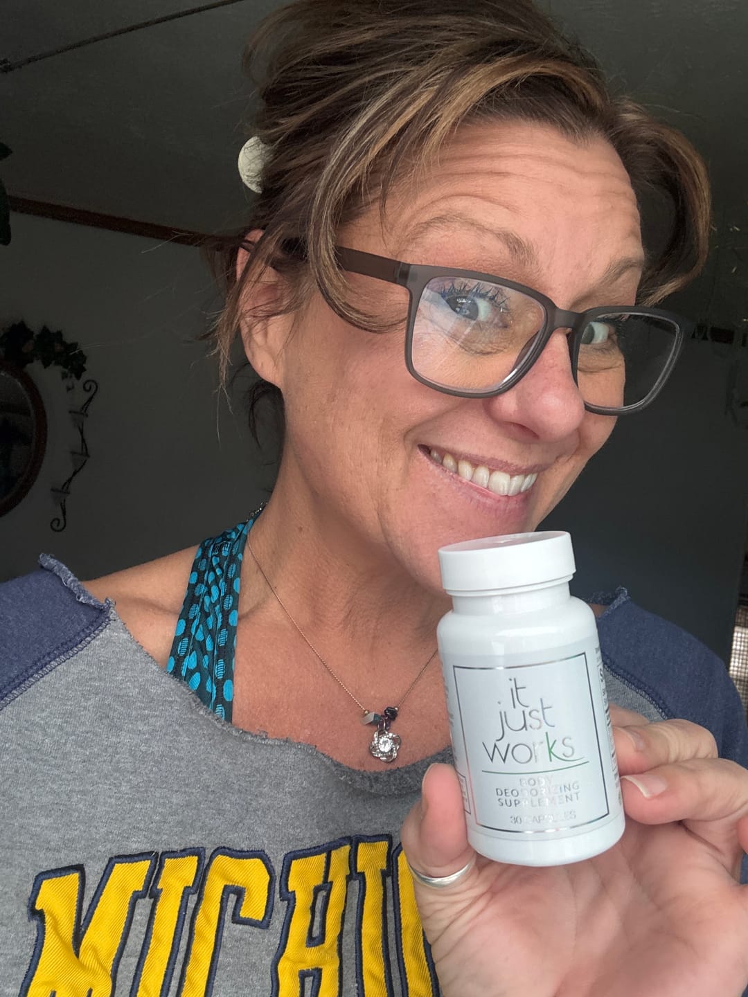 Customer photo review of Body Deodorizing Supplement | 3 Pack Bundle