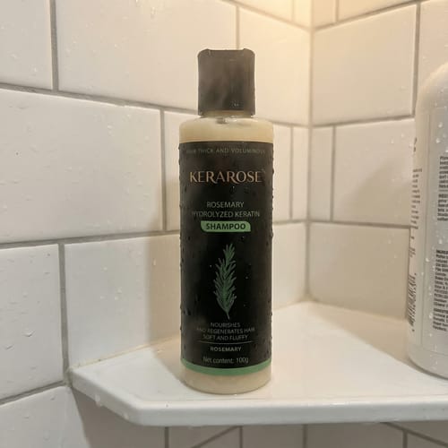 Customer photo review of Kerarose Rosemary Shampoo