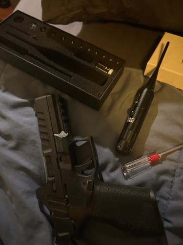 Customer photo review of Site Right™ 2.0 - Boresighter