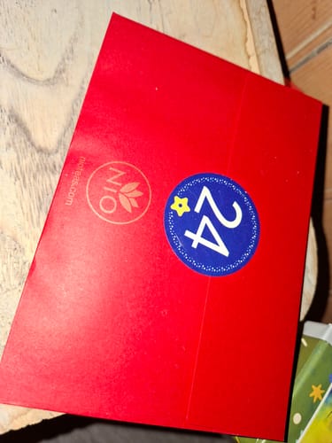 Customer photo review of Matcha Advent Calendar