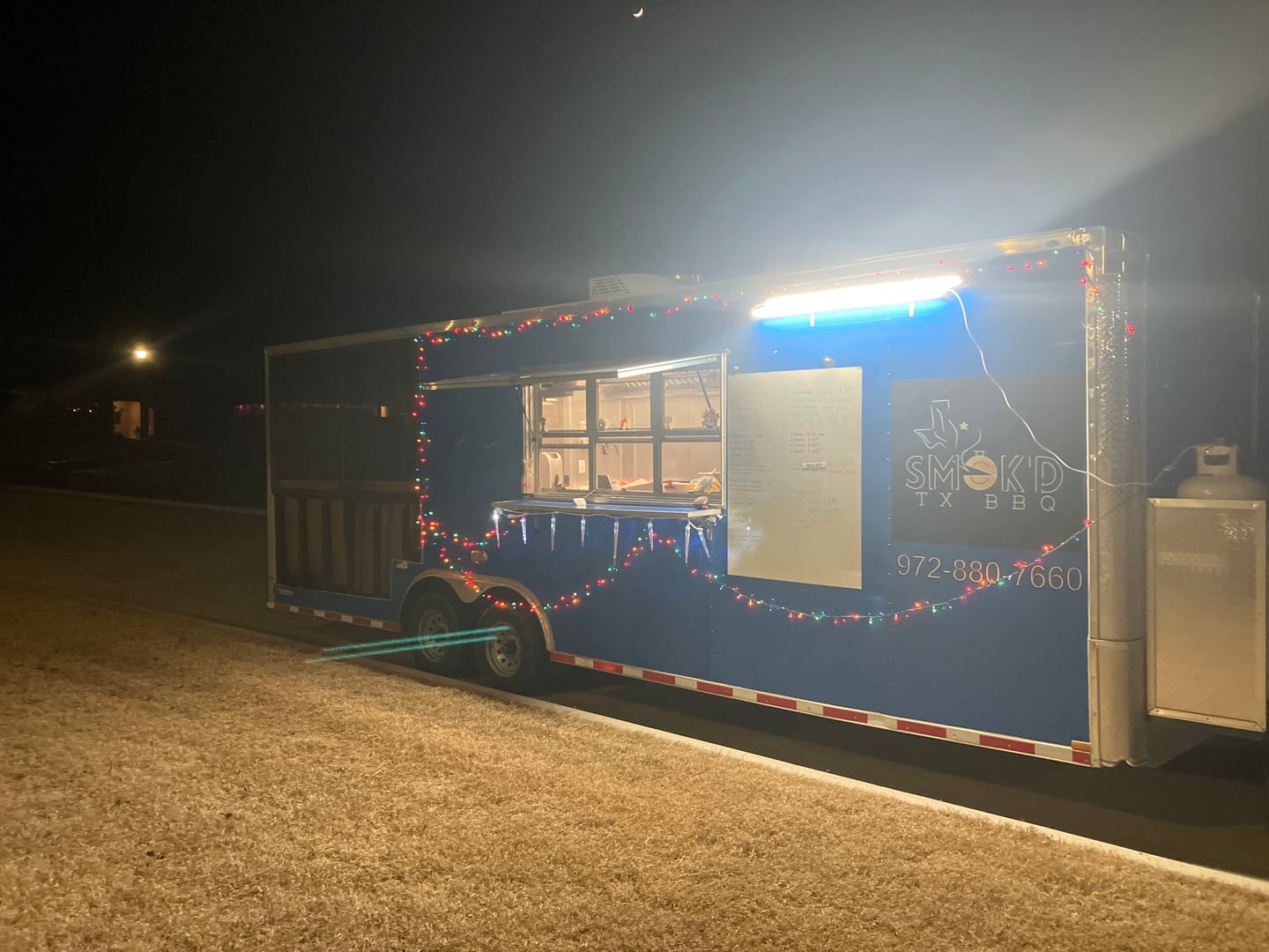 Customer photo review of Food Truck Side Mount Light - 10,000 Lumens