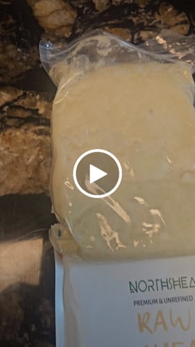 Customer video review of 16oz Premium + Authentic Raw Shea Butter