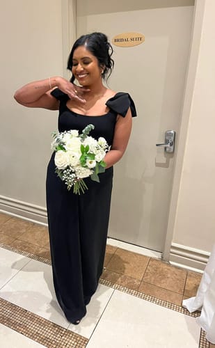 Customer photo review of Amira Gown by Gemy Maalouf - RENTAL