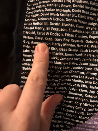 Customer photo review of Round 175 (Unisex Classic Tee | Gildan)