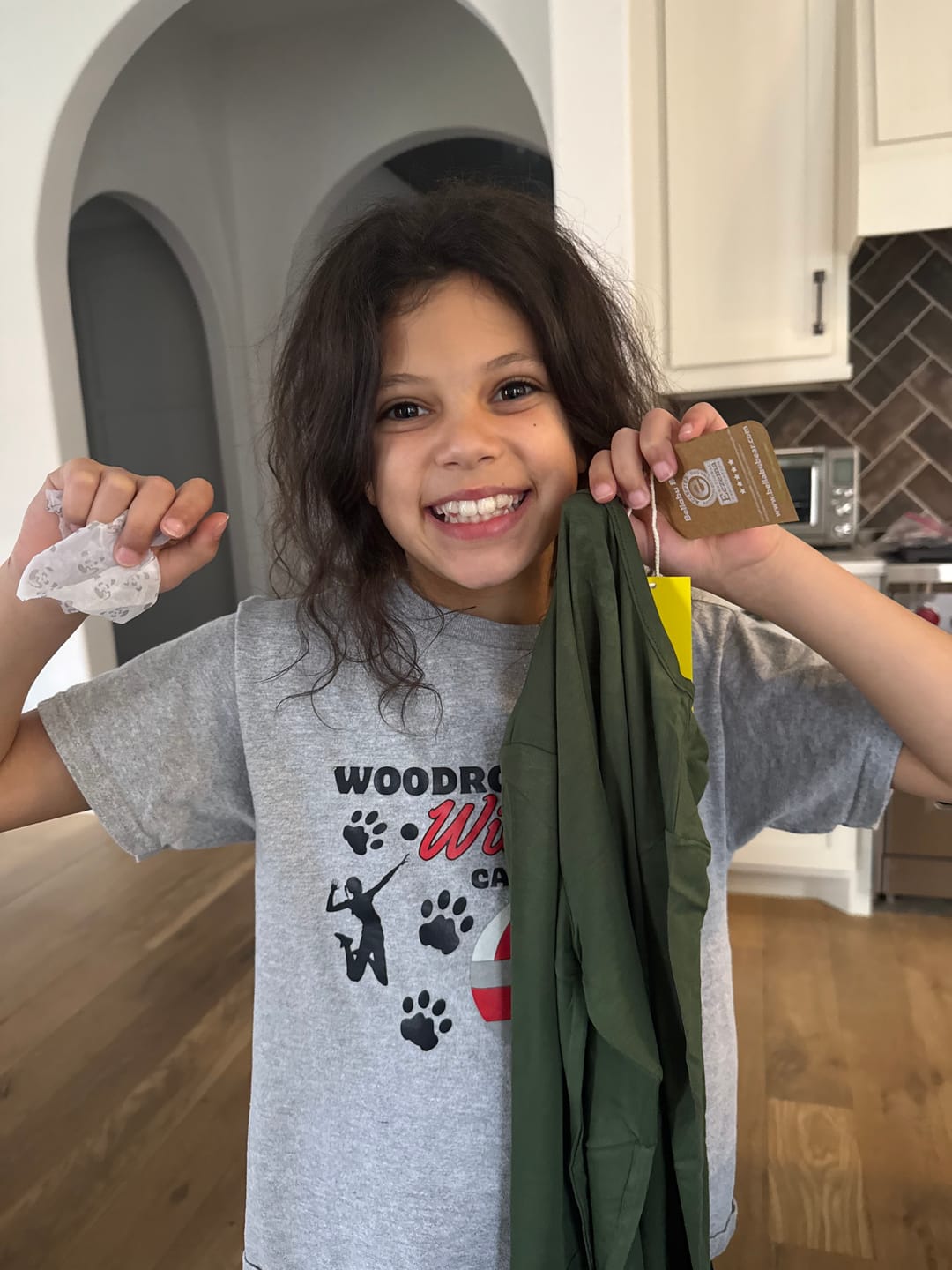 Customer photo review of Minecraft Overworld Dreams Bamboo Kids Pajamas