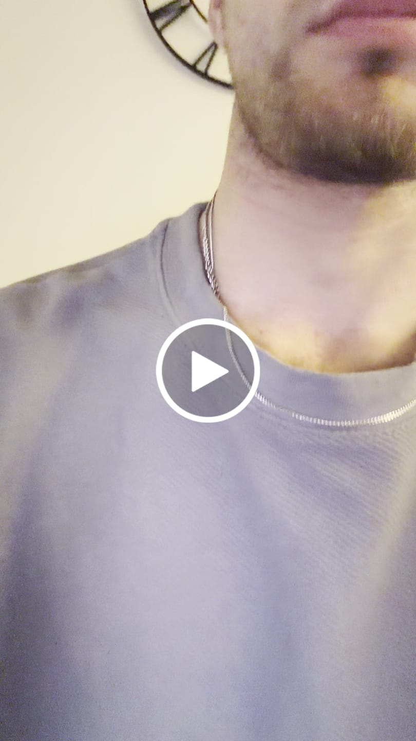 Customer video review of 2mm Thin Cuban Link Chain