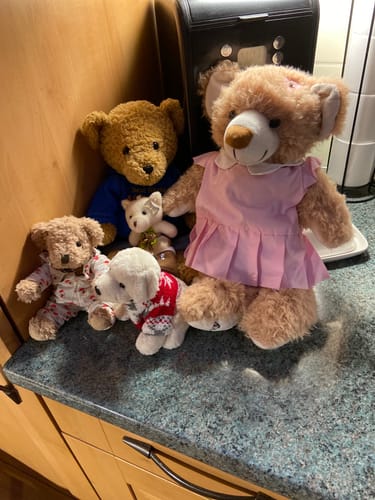 Customer photo review of Peggy The Teddy Bear