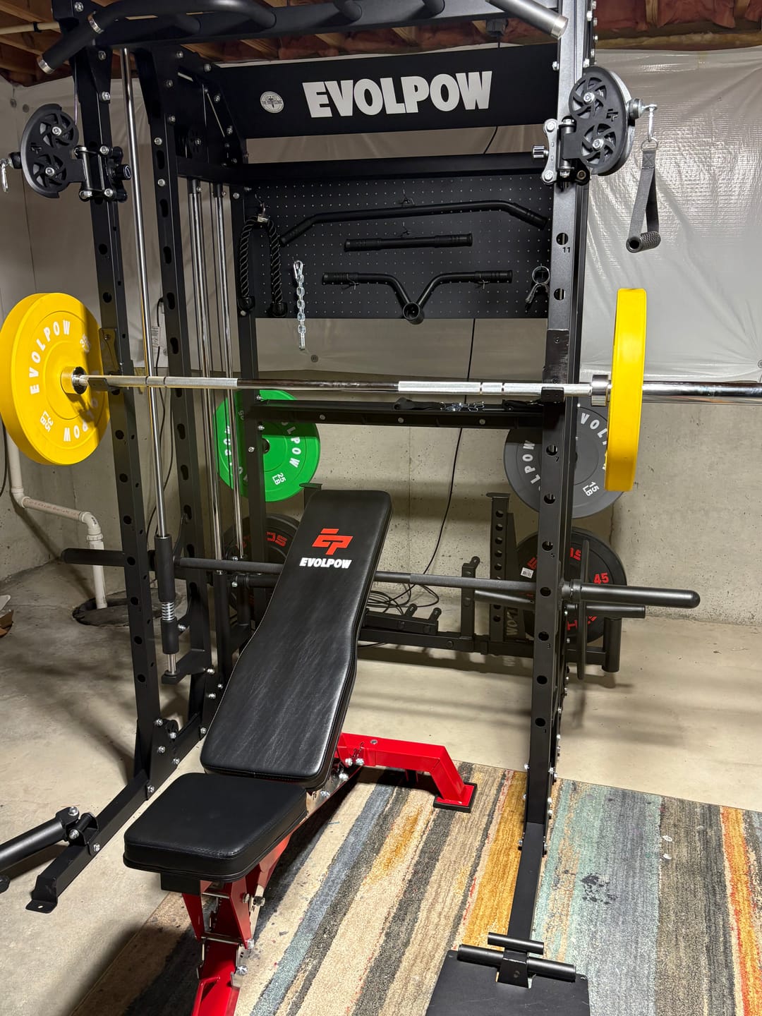 Customer photo review of EVOLPOW BEB Adjustable Weight Bench
