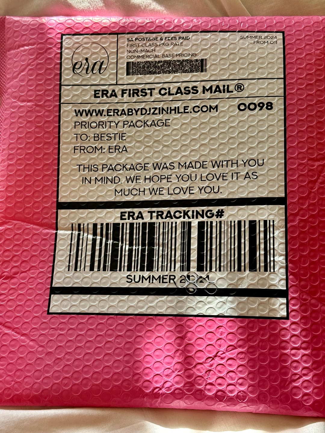 Customer photo review of Gold Pearl Square Drop Earring