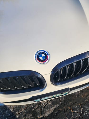 Customer photo review of BMW 50TH ANNIVERSARY EMBLEM BADGE