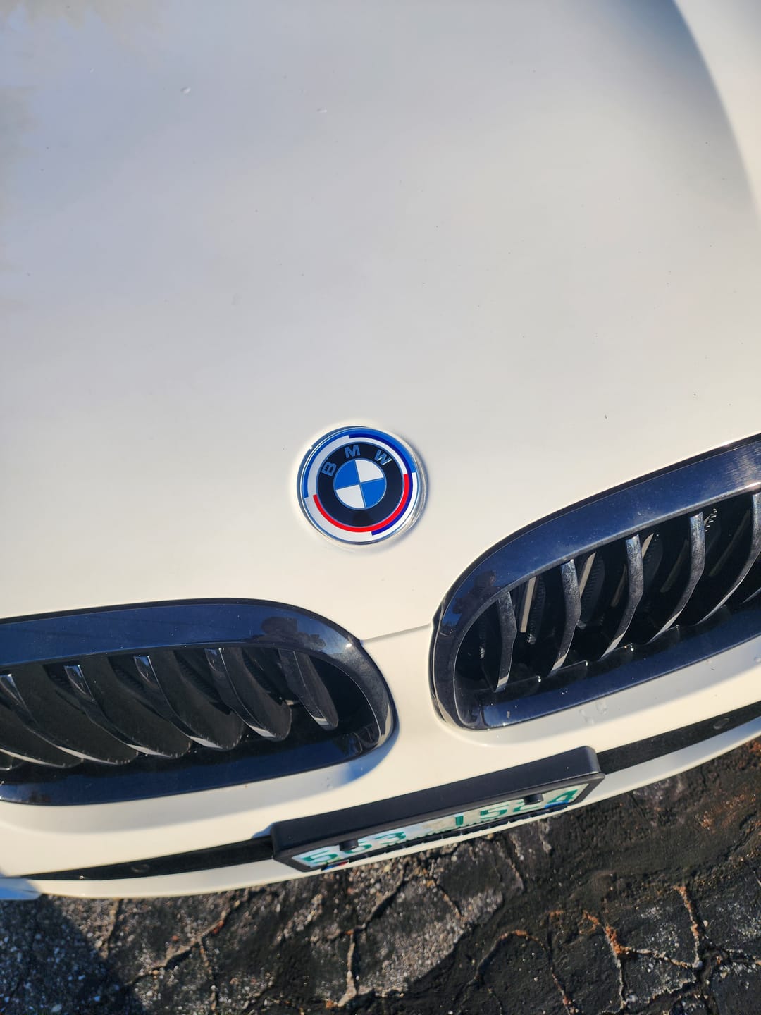 Customer photo review of BMW 50TH ANNIVERSARY EMBLEM BADGE