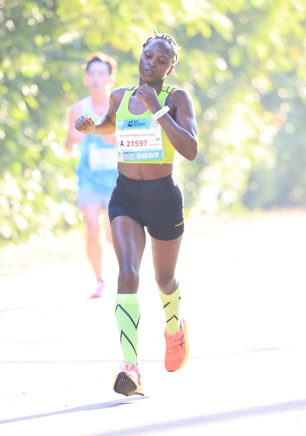 Customer photo review of Women's Velocity Tights - Charcoal Black (BUY 1 GET 1 FREE – ADD 2 TO CART)