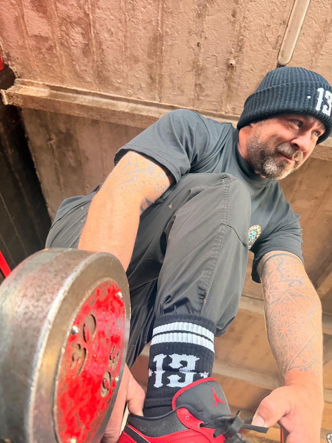 Customer photo review of 13 Socks - Twisted Generation - Black