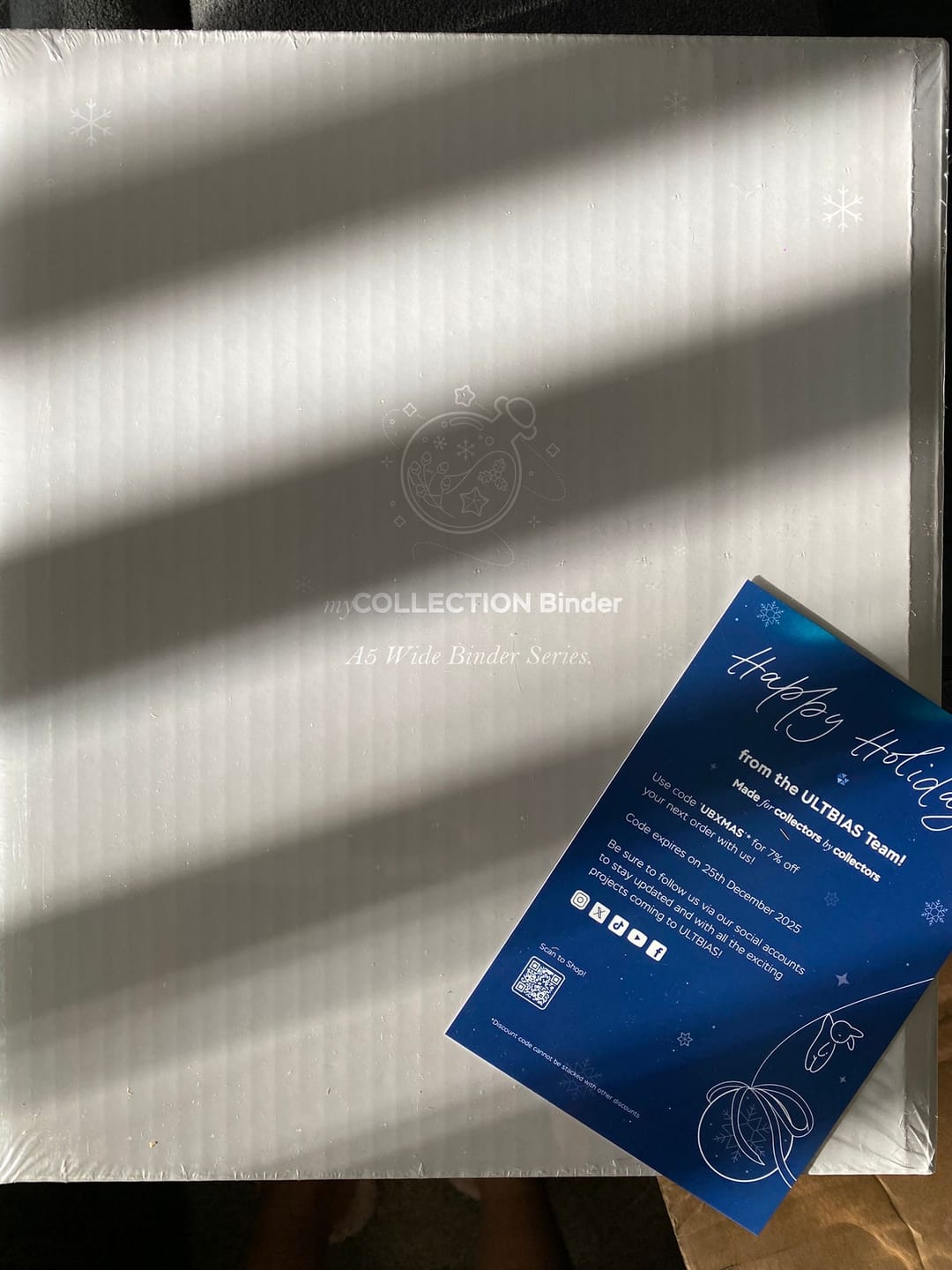 Customer photo review of Custom A5 Wide 6-Pocket Pages - Standard Photocard
