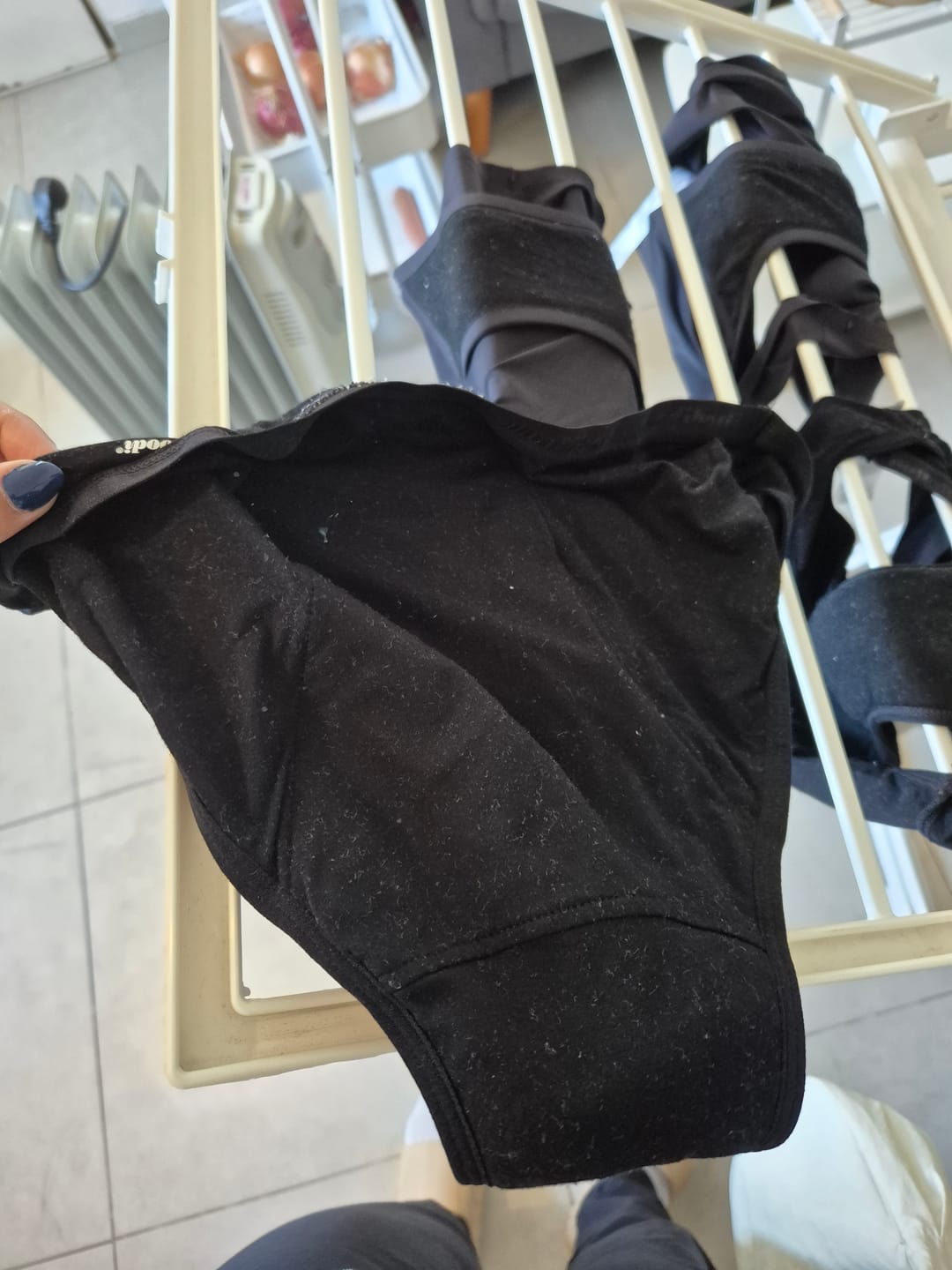Customer photo review of ביקיני ללא תפרים - ספיגה גבוהה