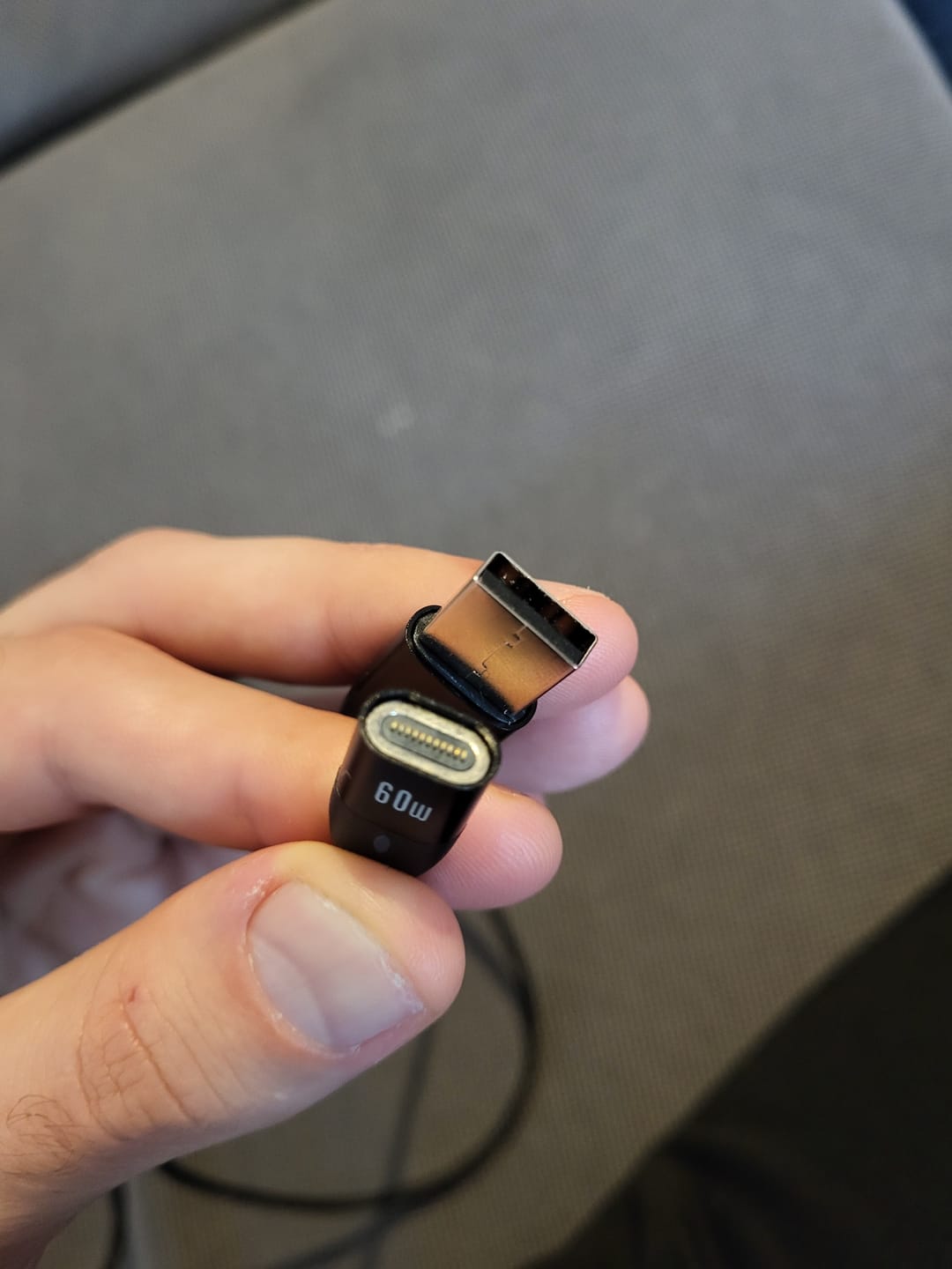 Customer photo review of Cablu de date si Incarcare Rapida, Timebox 6 in 1, QC 3,0, 60W, Magnetic, USB, Type C, Tip Lightning, Micro-USB, Compatibil iPhone, Samsung, Huawei - 2m