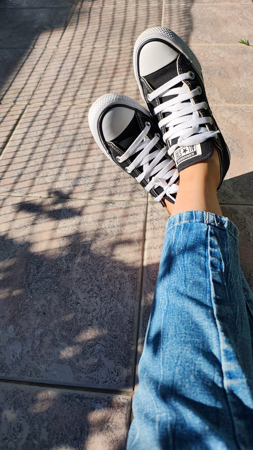 Customer photo review of Zapatillas Converse Chuck Taylor Core Negro
