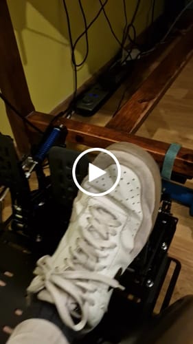 Customer video review of Simsonn Plus X Racing Simulation Pedal with Haptic Reactor Optional