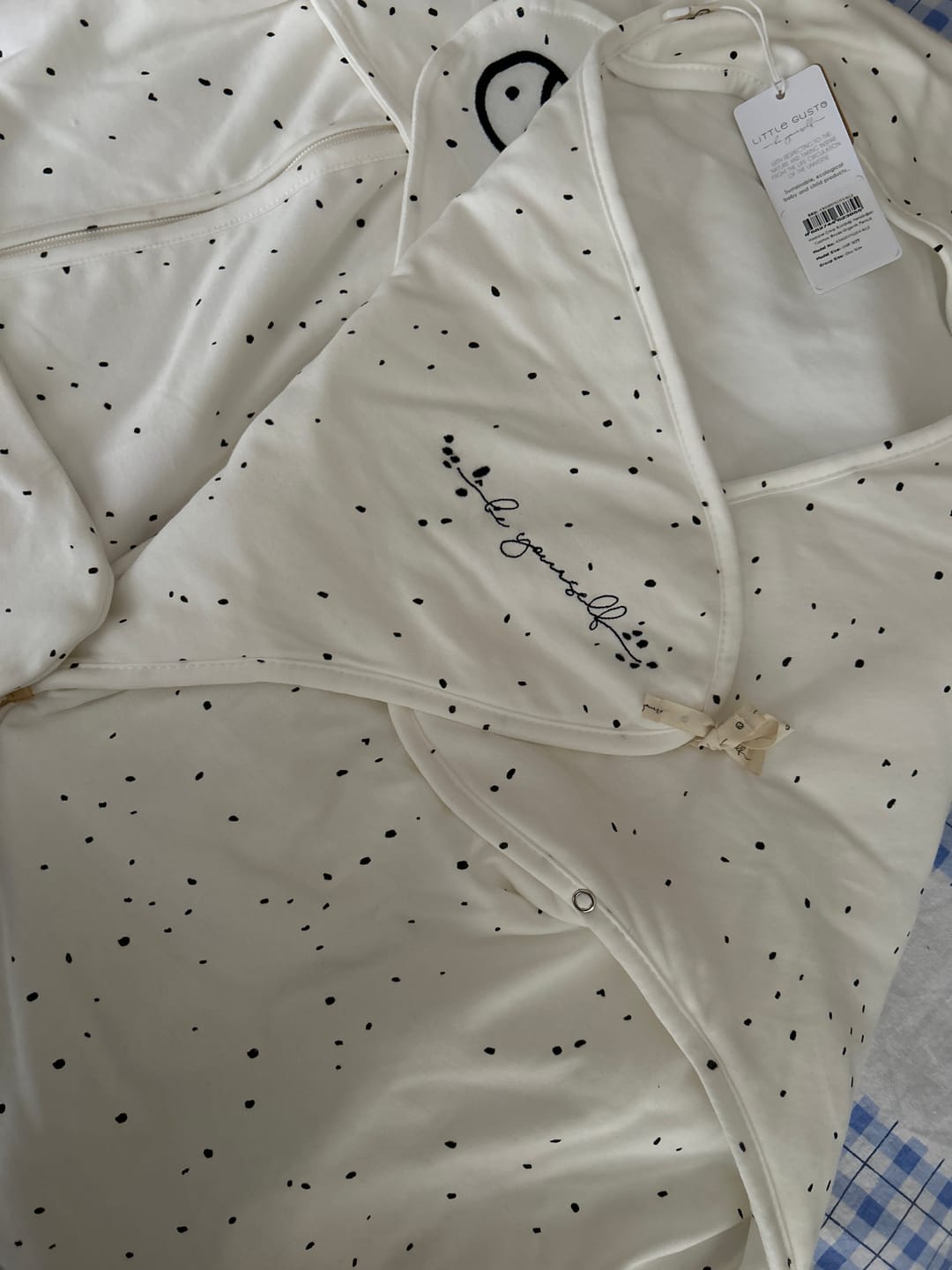 Customer photo review of Organik Pamuk Yenidoğan Cosmos Beyaz Hastane Çıkışı Kundağı