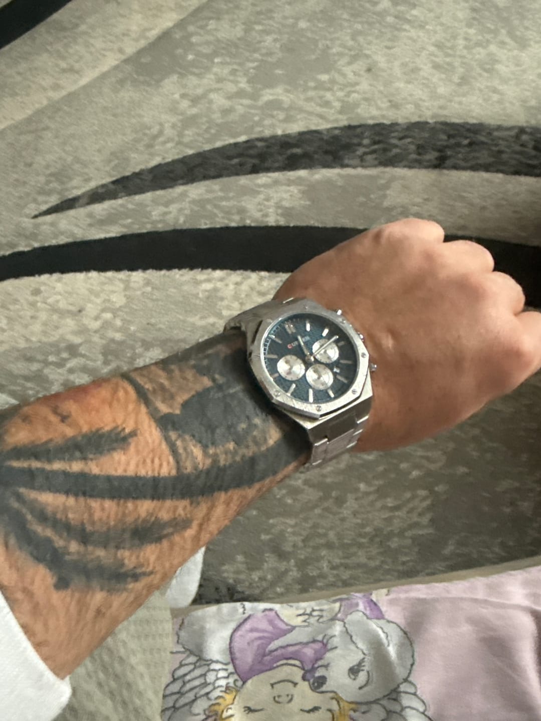 Customer photo review of Curren Atene® orologio uomo acciaio