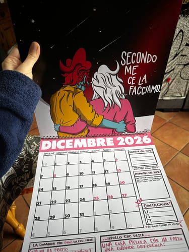Customer photo review of Calendario 2026