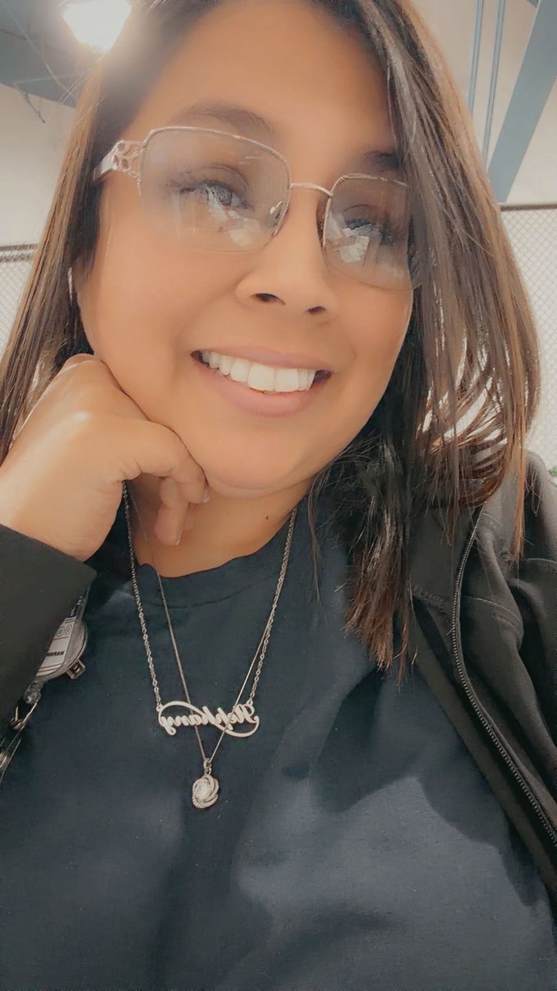 Customer photo review of Infinity Name Necklace