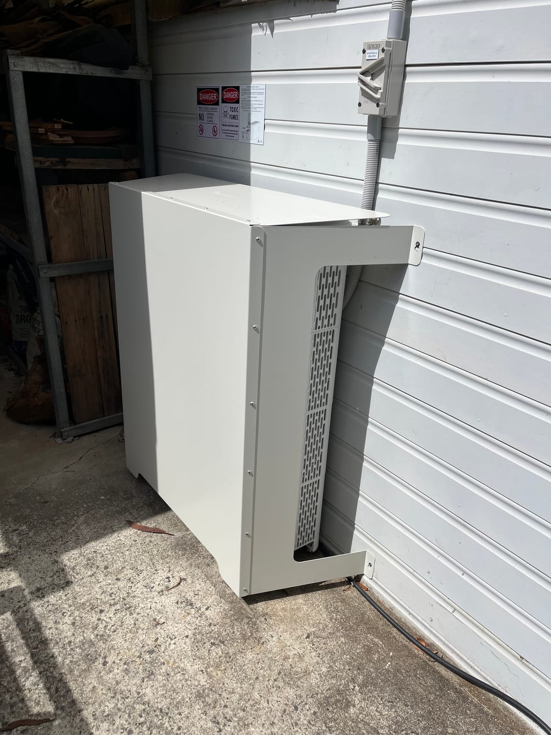 Customer photo review of Large Solar Battery Cover