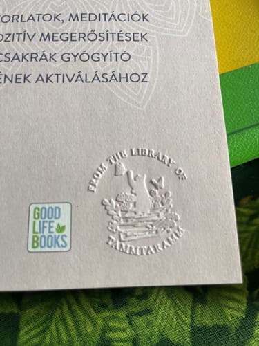 Customer photo review of Cat Book Embosser