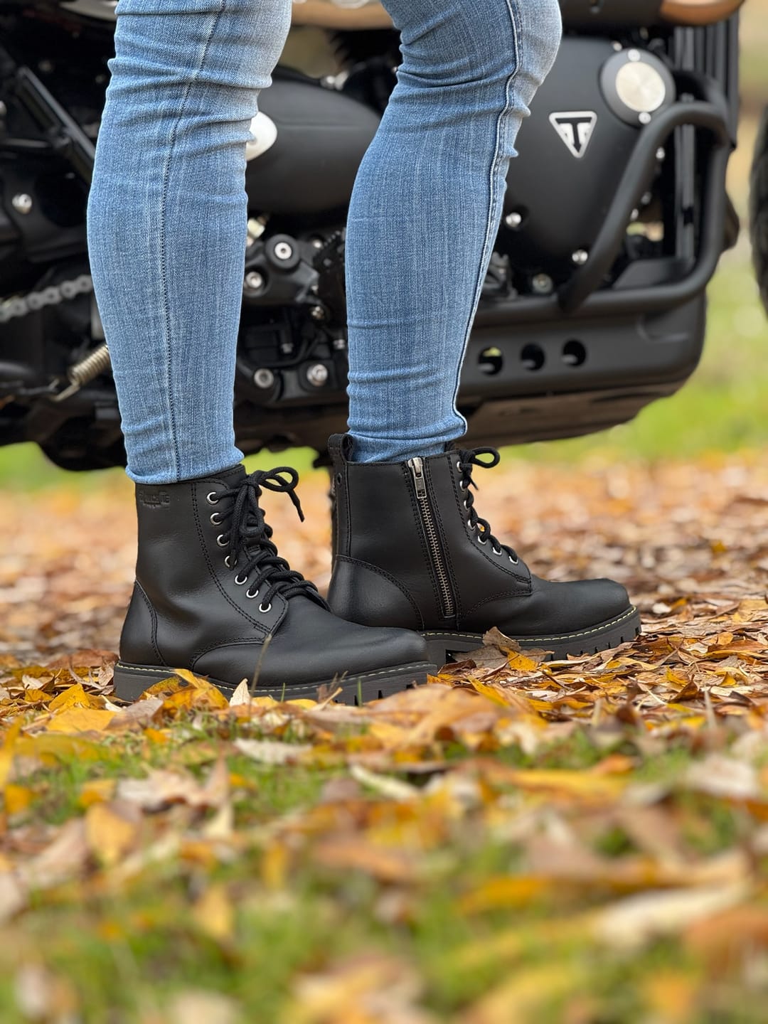 Customer photo review of hellcat: women's riding boots black
