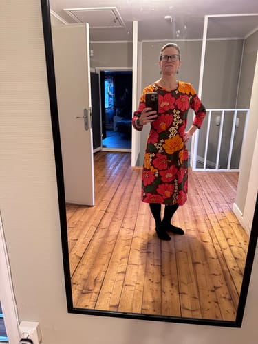 Customer photo review of Trikåklänning Siwan by Rino