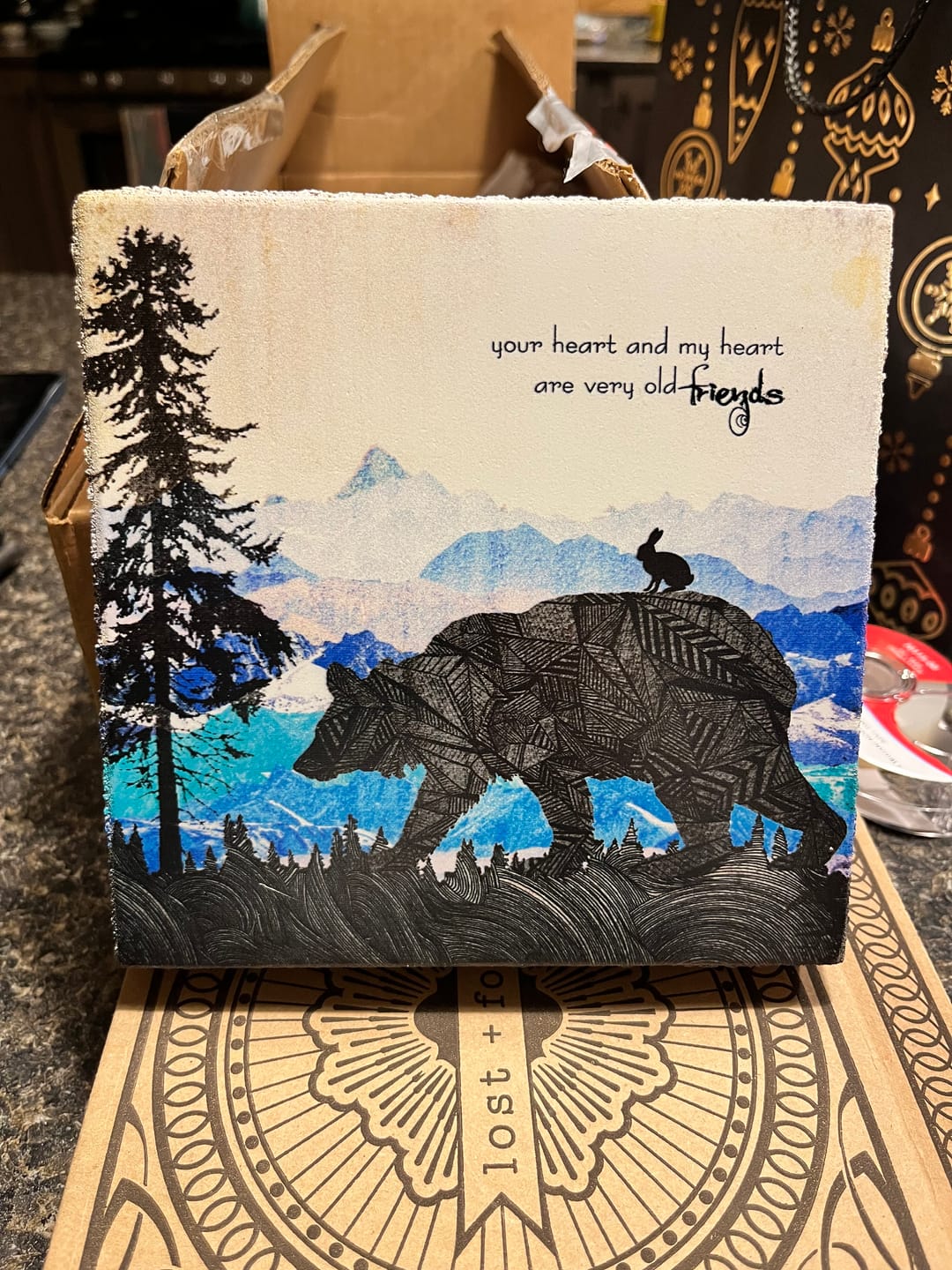 Customer photo review of Art Block - Lost & Found - Your Heart and My Heart