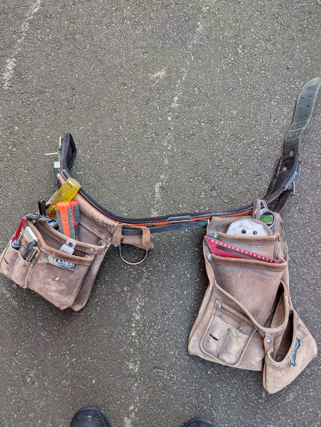Customer photo review of Buckaroo Toolbelts | All Rounder Belt