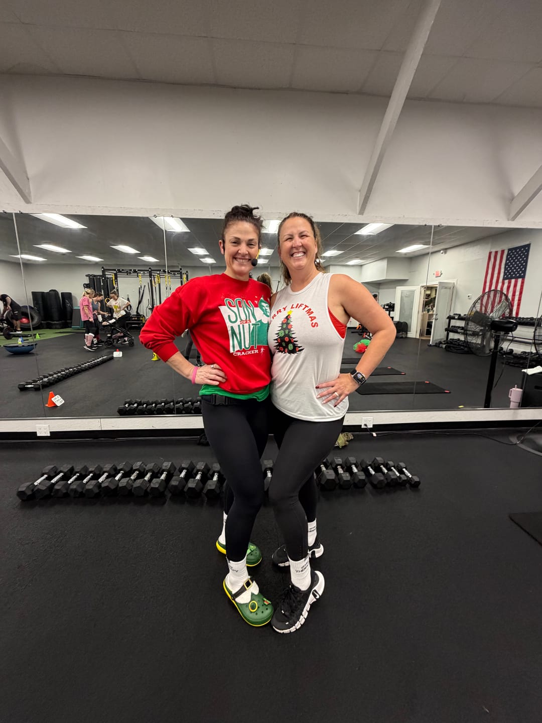 Customer photo review of Gym Therapy - Crew Workout Socks