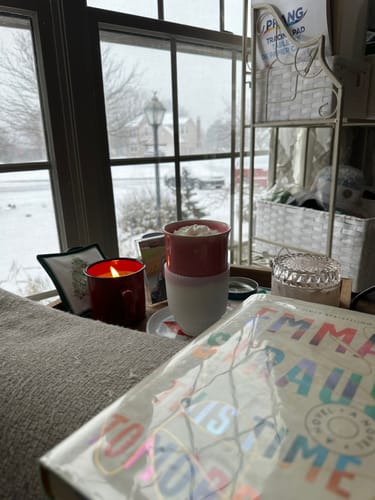 Customer photo review of Coral Pink Cup 16oz