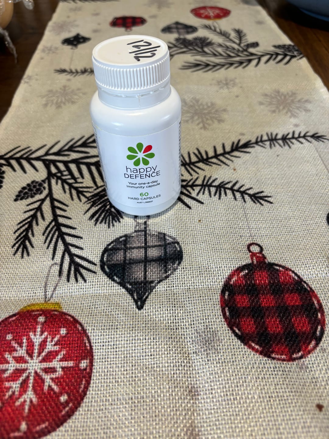 Customer photo review of Immune System Supplements - Happy Defence