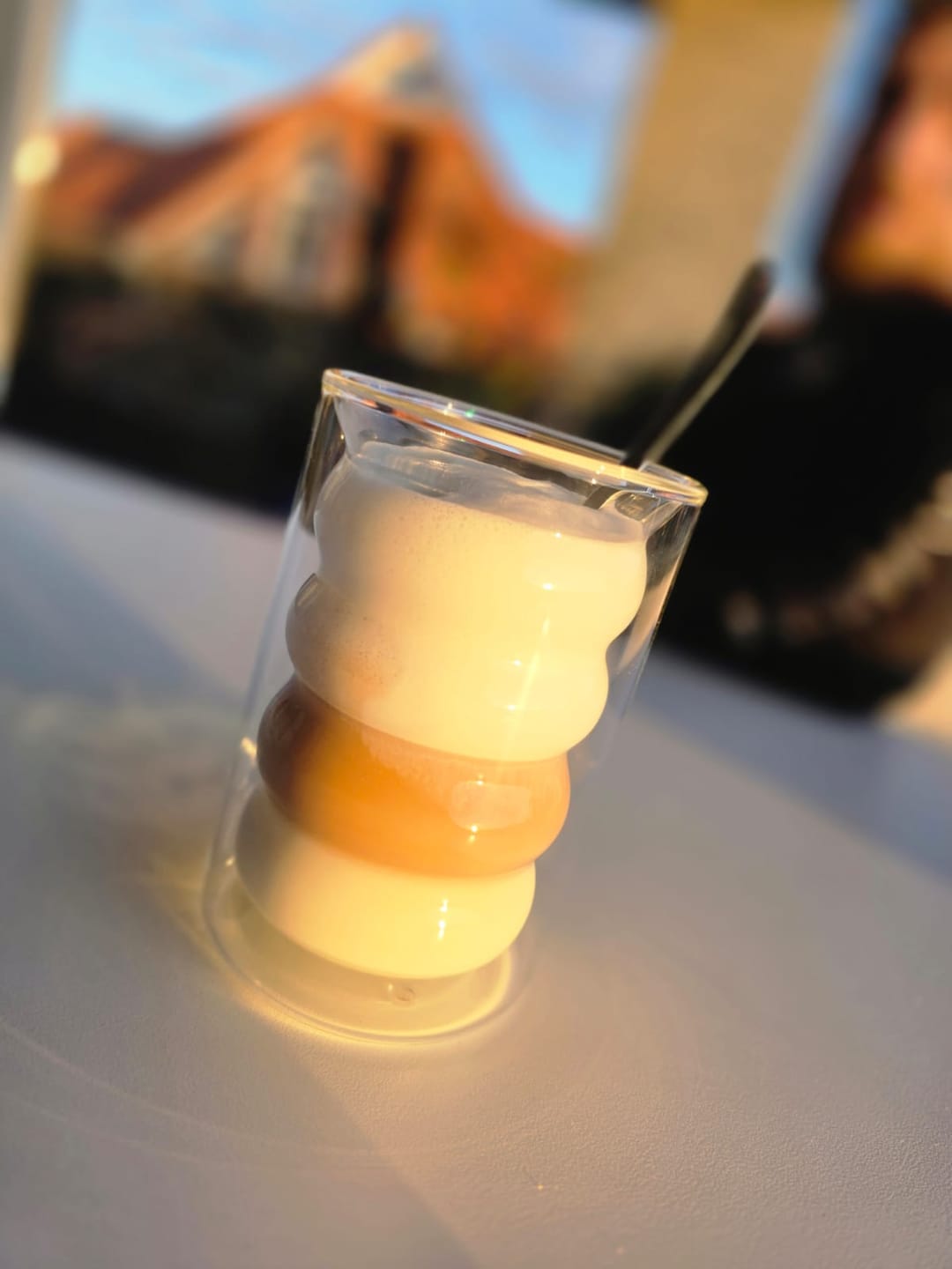 Customer photo review of Latte Macchiato Gläser doppelwandig [LISBON 400ml]