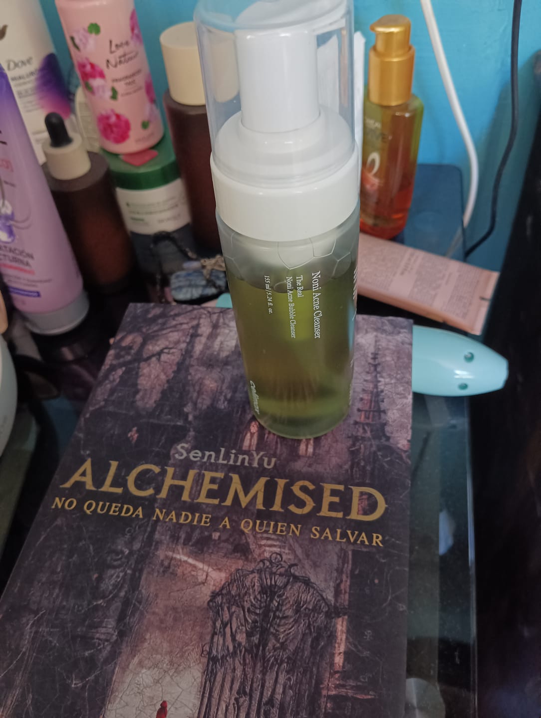 Customer photo review of The Real Noni Acne Bubble Cleanser