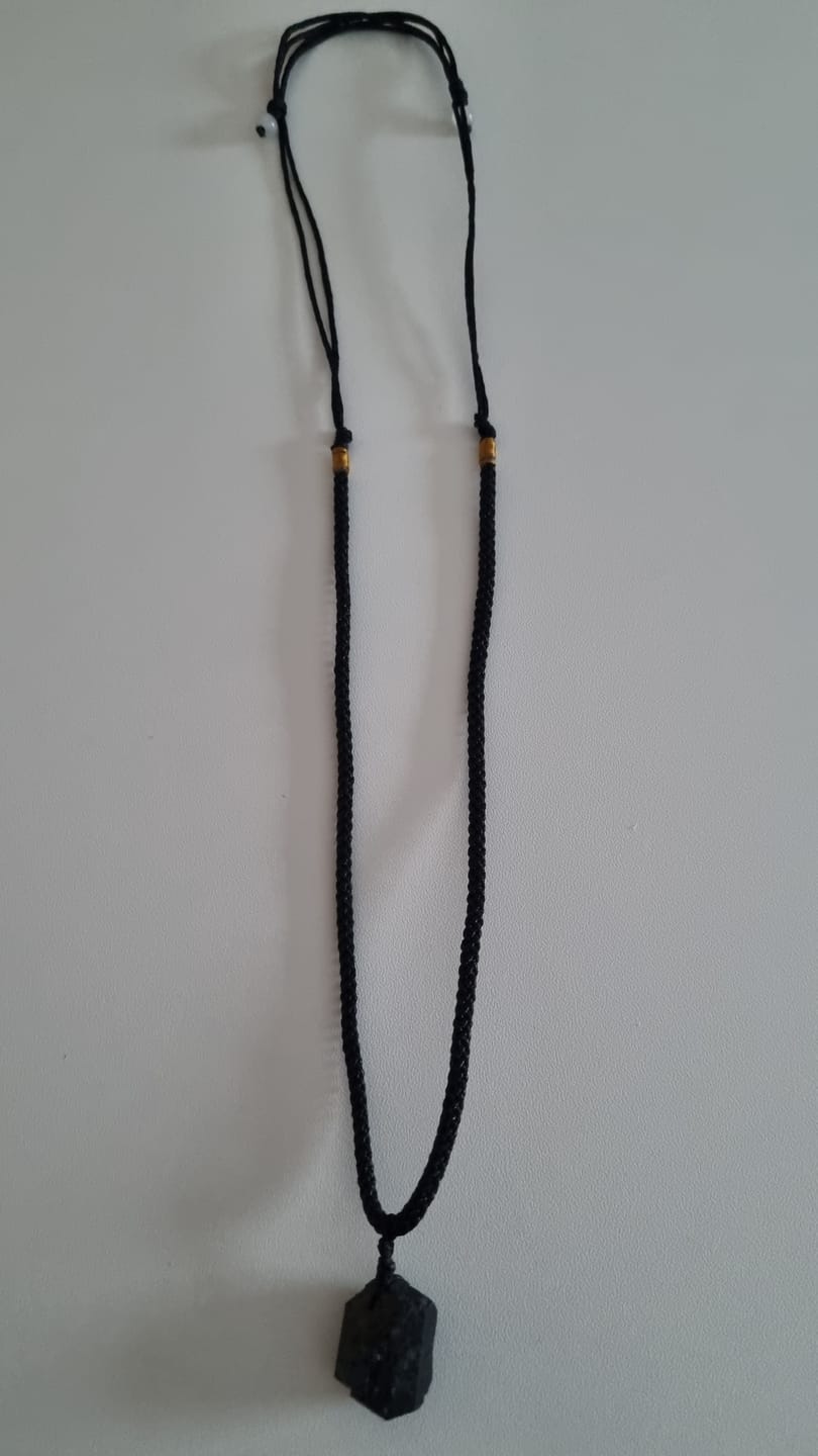 Customer photo review of Turmalin Halskette - Natur
