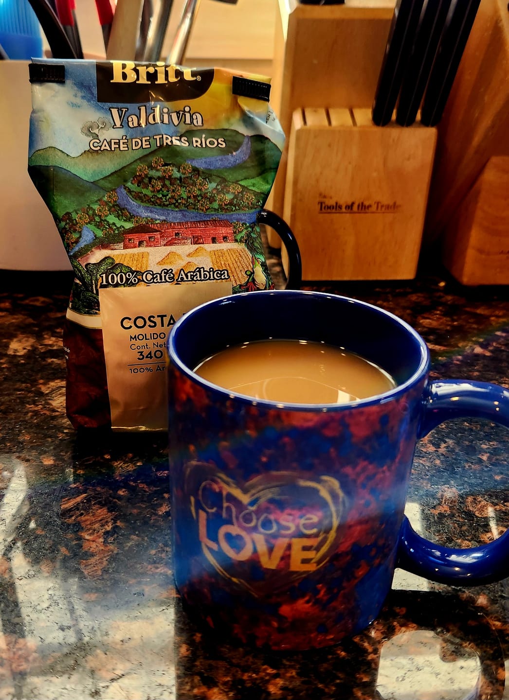 Customer photo review of COSTA RICAN TRES RIOS VALDIVIA COFFEE