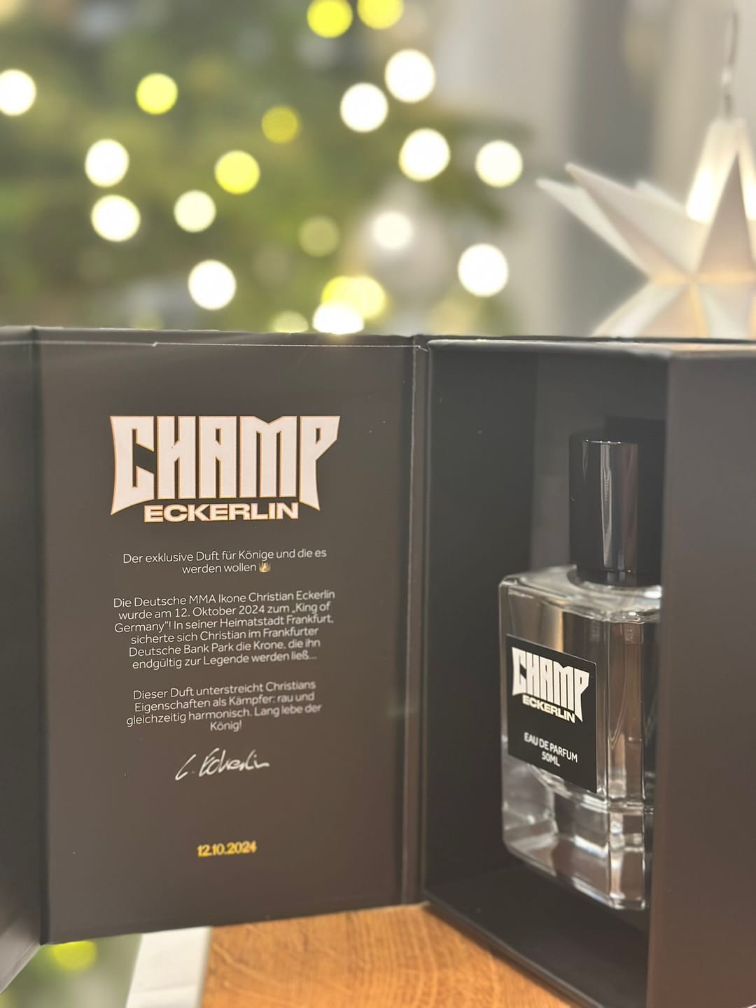 Customer photo review of GENTE ESSENCE x Christian Eckerlin – Limited Edition