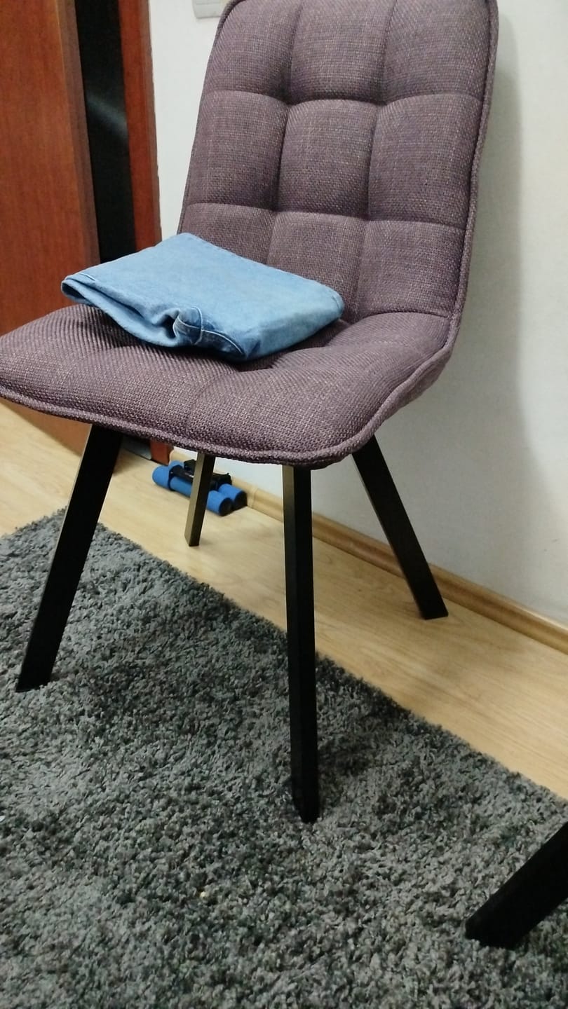 Customer photo review of Scaun DETROIT OCN-38586, verde olive/negru mat