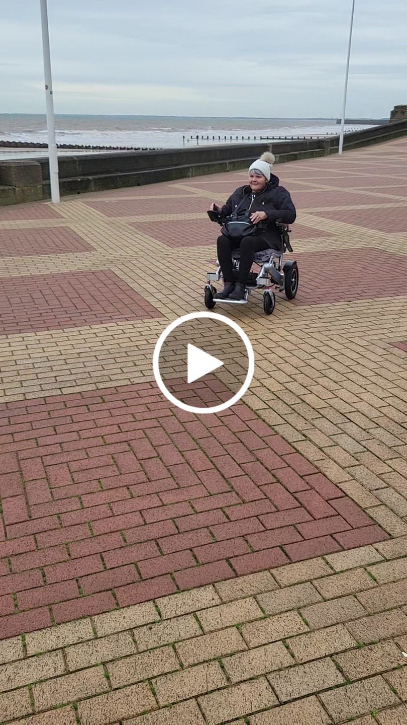 Customer video review of Lightweight Electric Wheelchair | Folding Powerchair | Freedom Pro ST
