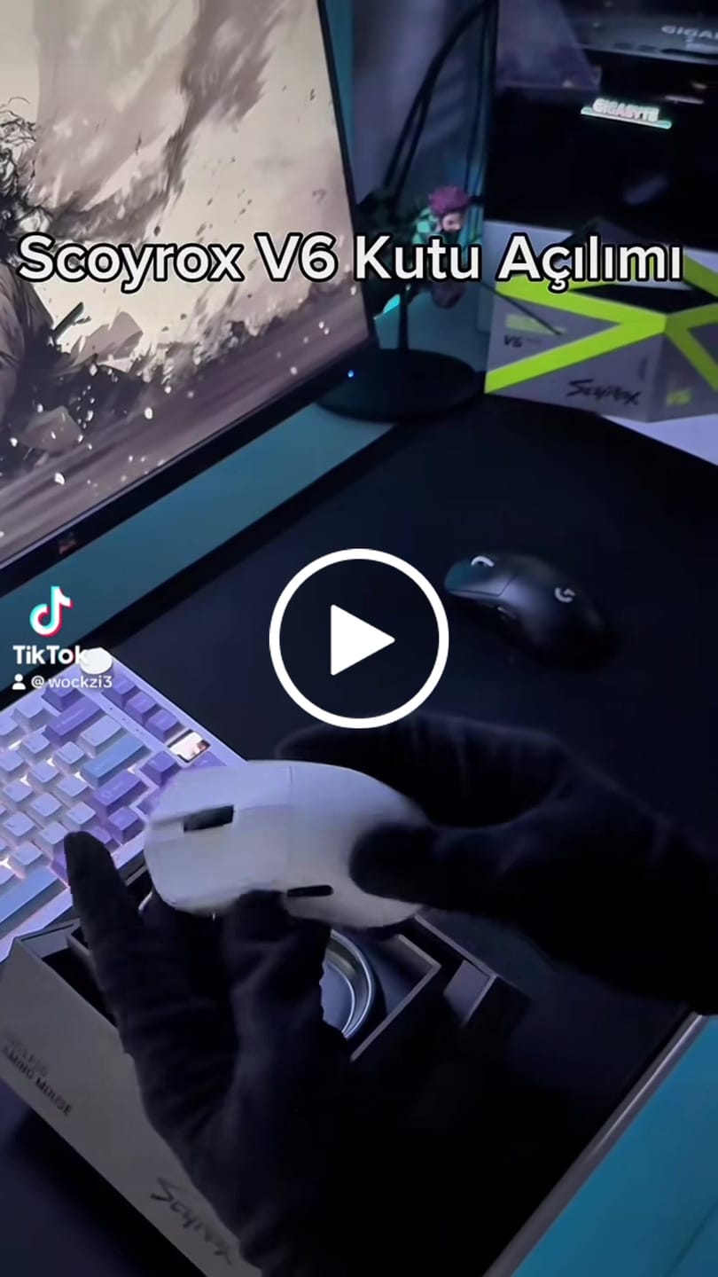 Customer video review of Scyrox V6 8K Wireless Mouse